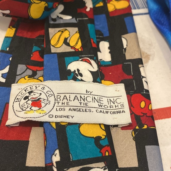 Pair of Mickey Mouse Ties good condition - Picture 2 of 4